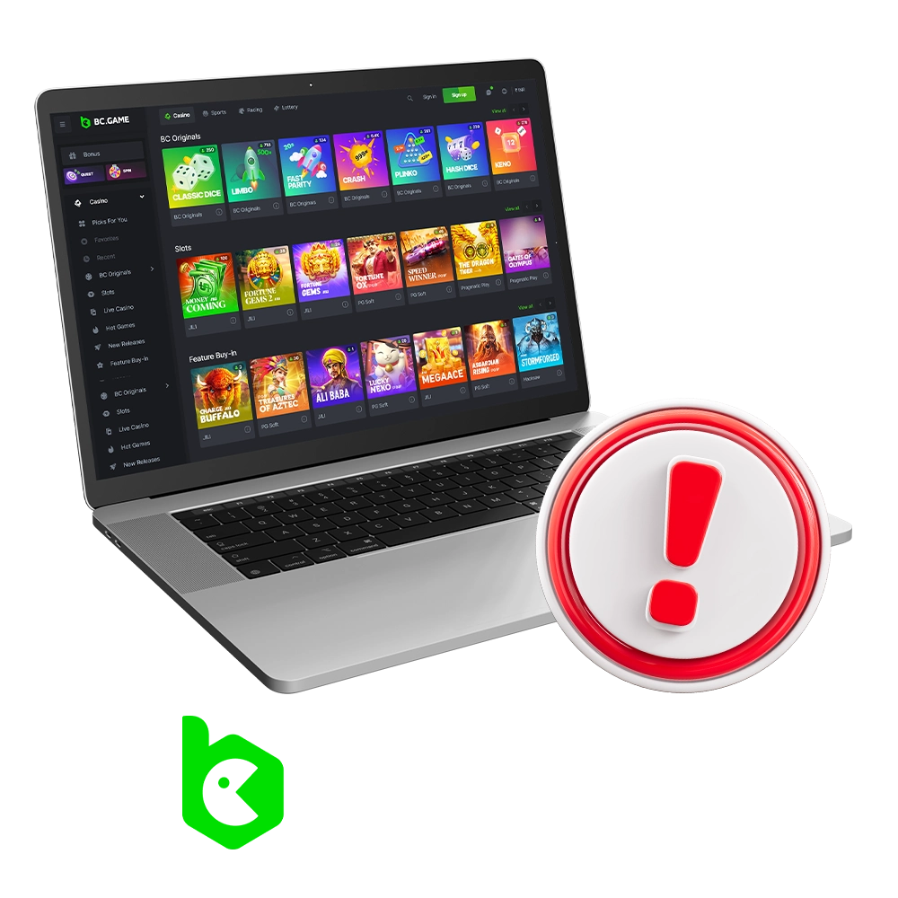 Familiarize yourself with BC.Game's main provisions on game rules and user protections.