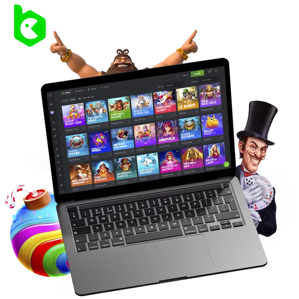Try your luck when playing the best slots from BC Game Casino.