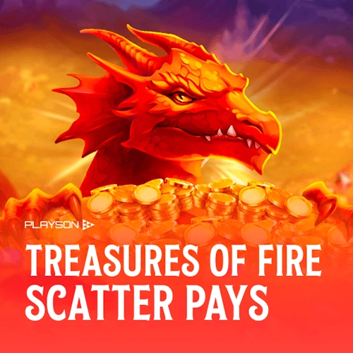 Sneak into the dragons' secret lair with Treasures of Fire Scatter Pays at BC Game.