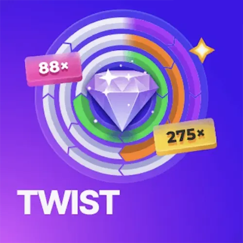 Collect diamonds in BC Game's Twist game and win big.