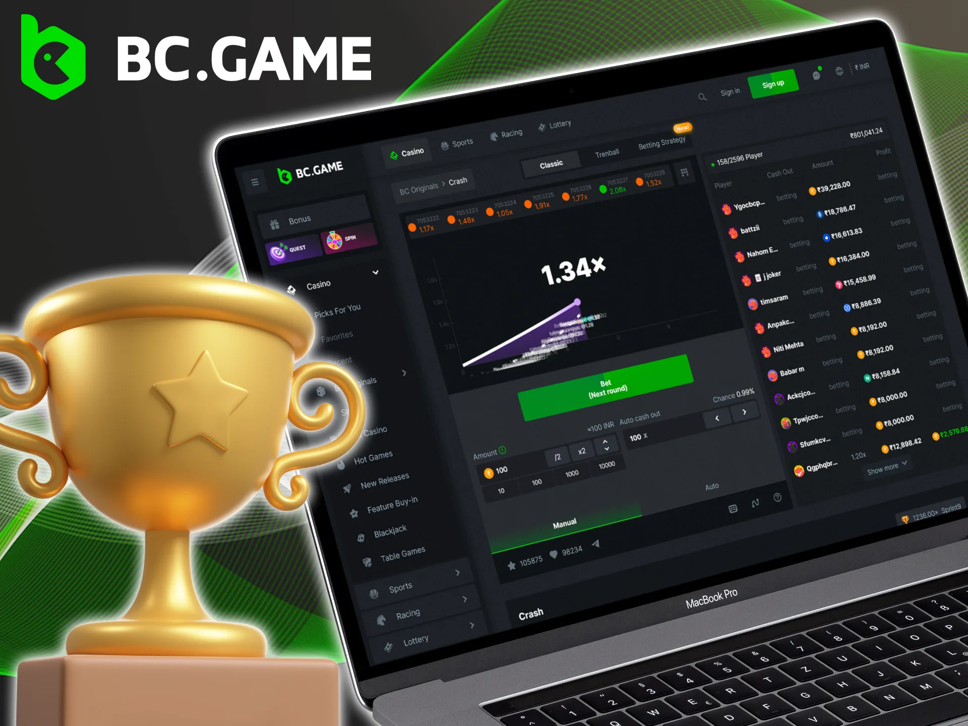 Explore our strategies to know, how to win BC Game Crash.
